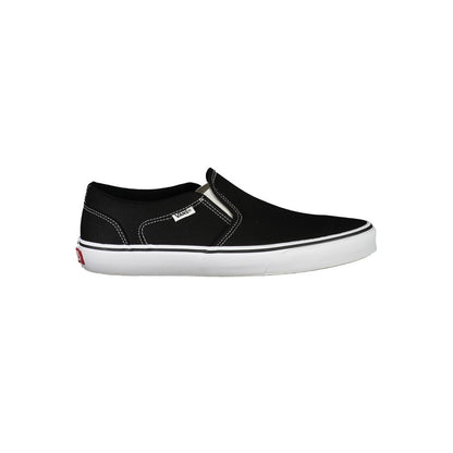 Vans Black Polyester Men Sneaker 1728,67403481248,Black,EU40/US7,EU41/US8,EU42.5/US9.5,Low Tops - Sneakers - Shoes,Men,New with tags,Shoes,Sneakers - Shoes,Vans