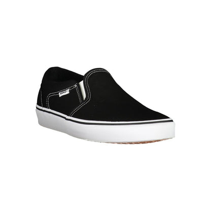 Vans Black Polyester Men Sneaker 1728,67403481248,Black,EU40/US7,EU41/US8,EU42.5/US9.5,Low Tops - Sneakers - Shoes,Men,New with tags,Shoes,Sneakers - Shoes,Vans