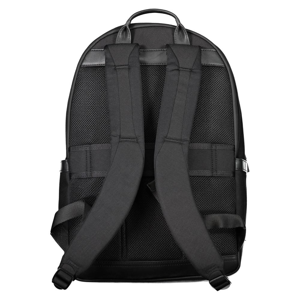 Tommy Hilfiger Black Nylon Backpack