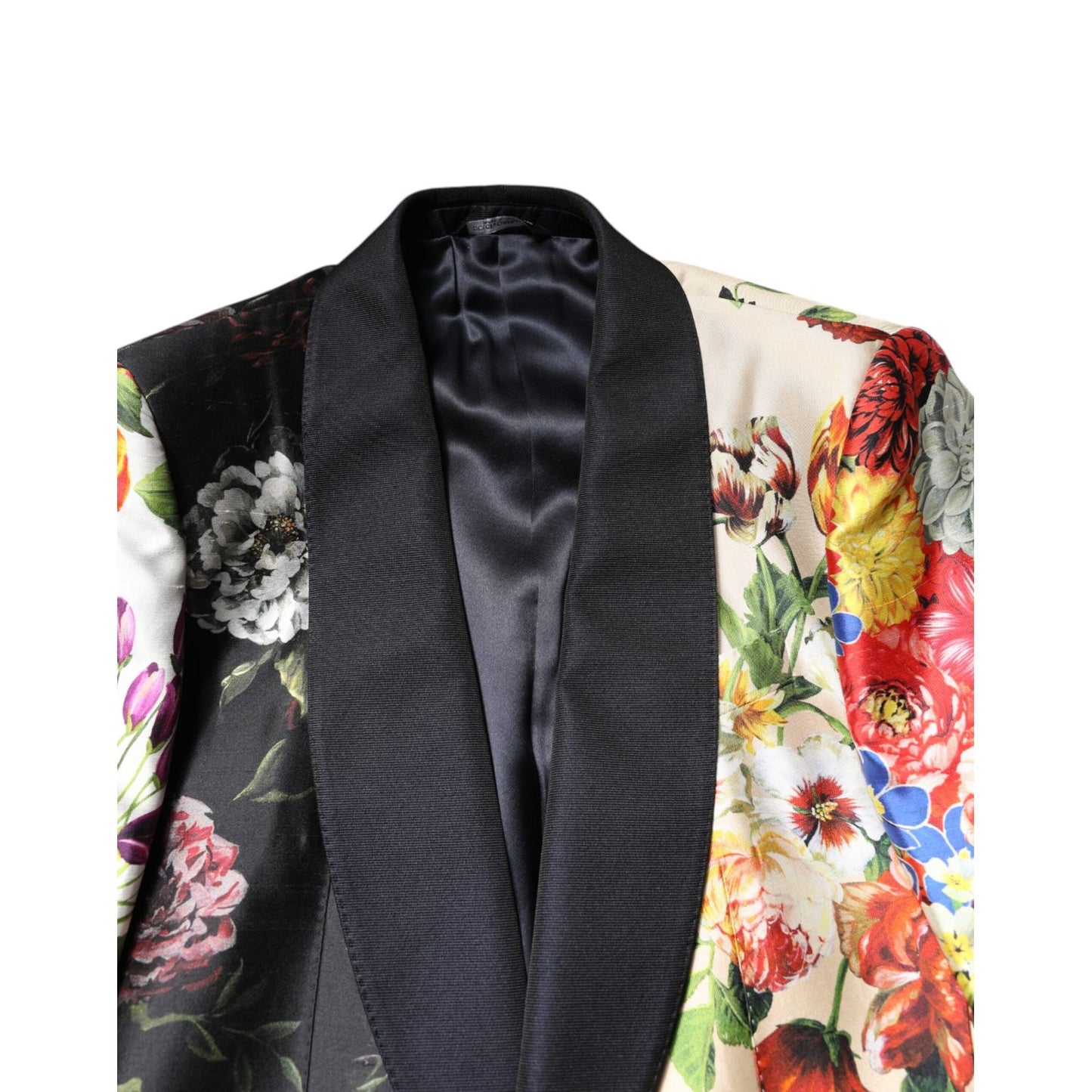 Dolce & Gabbana Multicolor Floral SICILIA Silk 3 Piece Suit