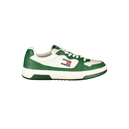 Tommy Hilfiger White Leather Men Sneaker TO-36740-EU40/US7