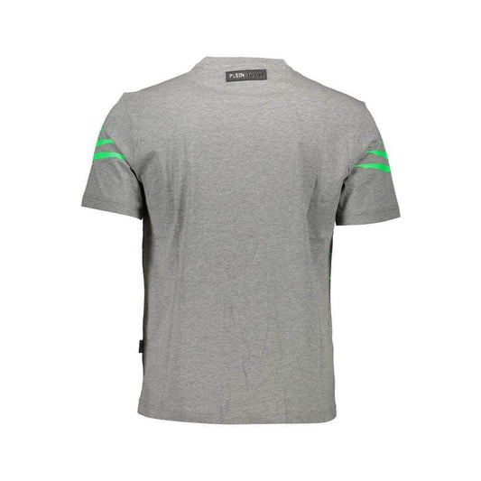 Plein Sport Brown Cotton Men T-Shirt PL-37281-S