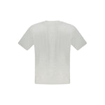 North Sails Gray Cotton Men T-Shirt