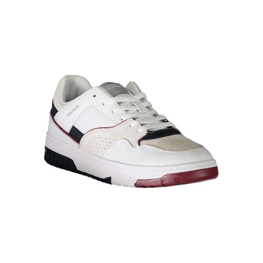 Tommy Hilfiger White Polyethylene Men Sneaker TO-31956-EU40/US7