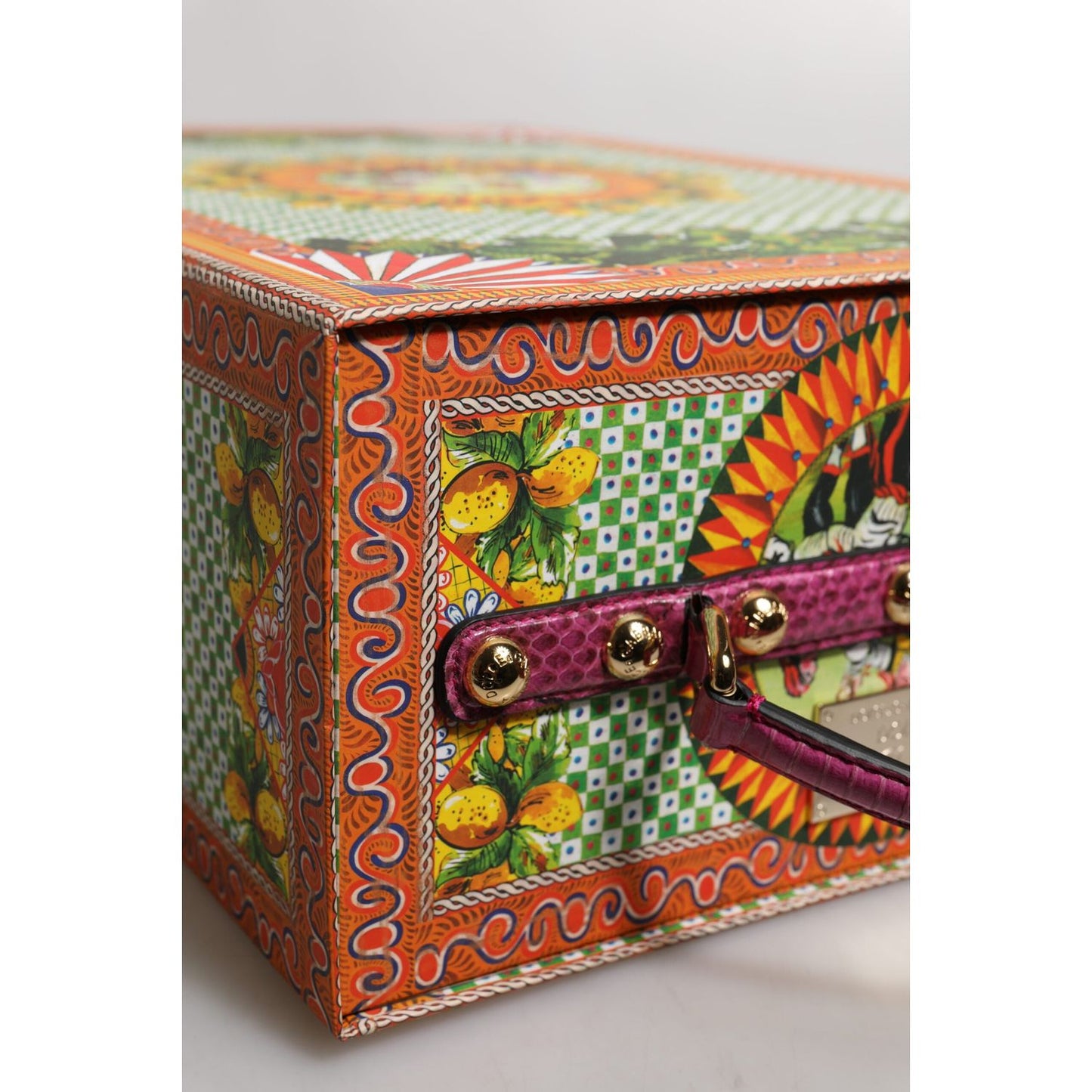 Dolce & Gabbana Black Dress Ceramic Porcelain Fashion Leather Sicily Dolls