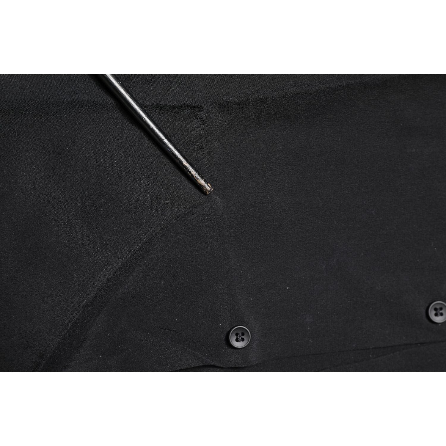 Dolce & Gabbana Black Silk GOLD Long Sleeves Dress Shirt