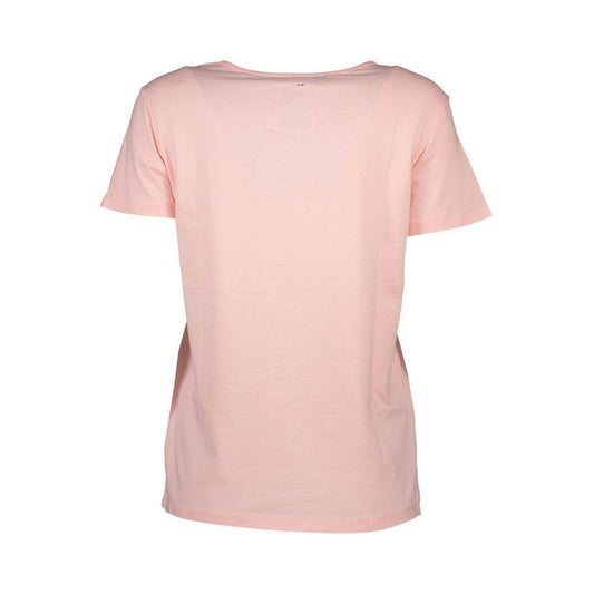 Silvian Heach Pink Cotton Unisex T-Shirt