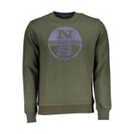 North Sails Green Cotton Sweater NO-24726-XXL