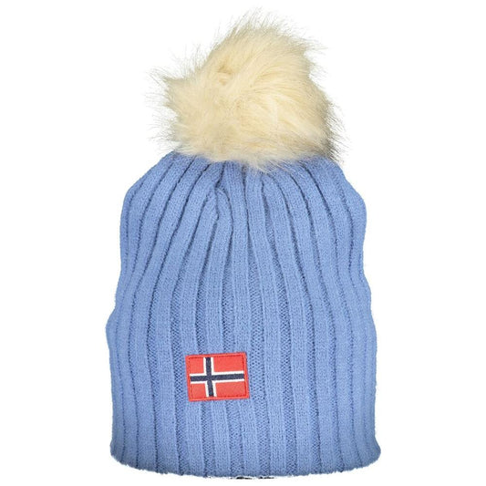 Norway 1963 Light Blue Acrylic Women Hat