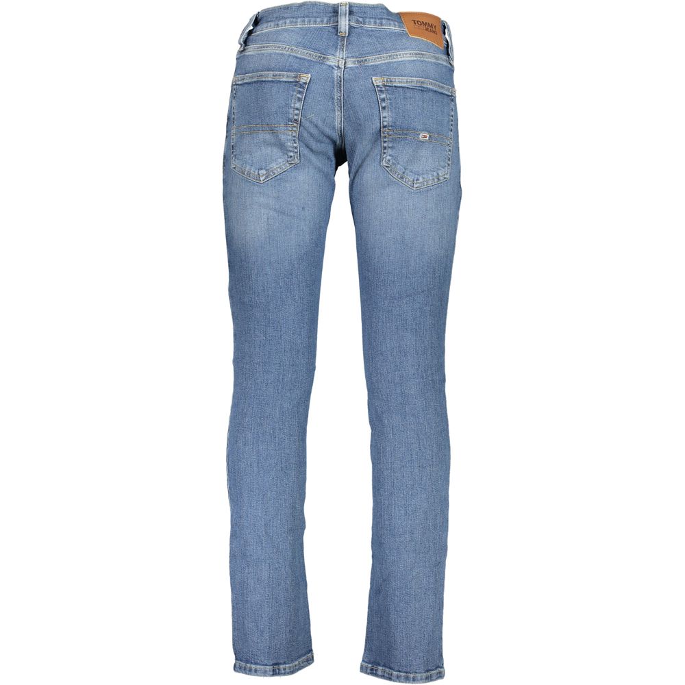 Tommy Hilfiger Blue Cotton Men's Slim Jeans