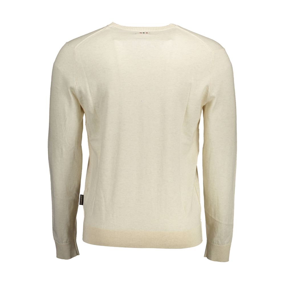 Napapijri Beige Cotton Sweater