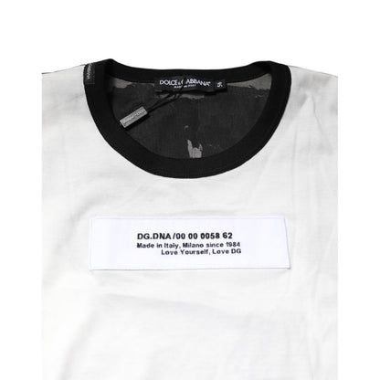 Dolce & Gabbana Multicolor Camouflage Crew Neck T-shirt