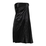 Dolce & Gabbana Black Strapless Sheath A-line Mini Dress DR281332-38