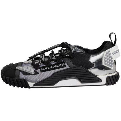 Dolce & Gabbana Multicolor Lace Up Low Top NS1 Sneakers Shoes