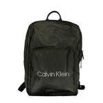 Calvin Klein Green Polyester Men Backpack CA-37935