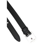 Dolce & Gabbana Black Classic Calfskin Leather Buckle Belt BEL9431-90