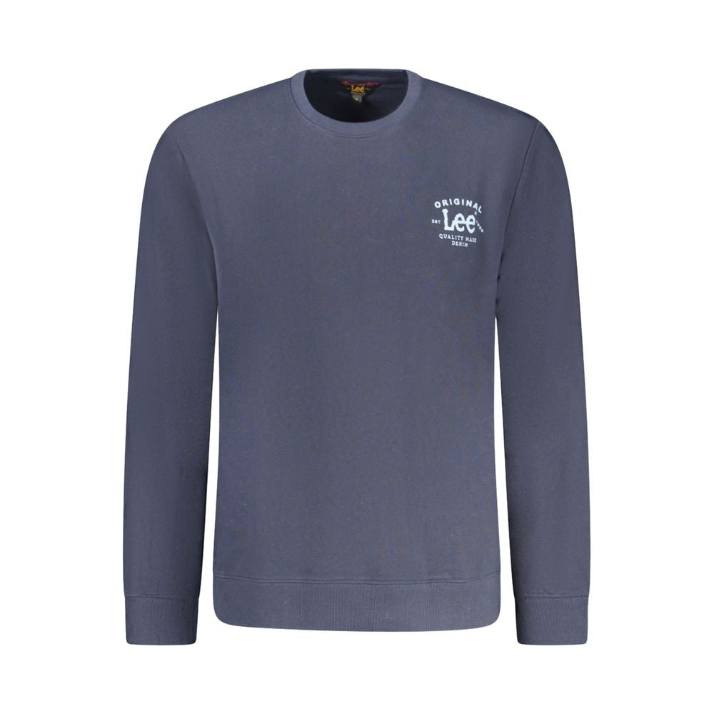 Lee Blue Cotton Sweatshirt