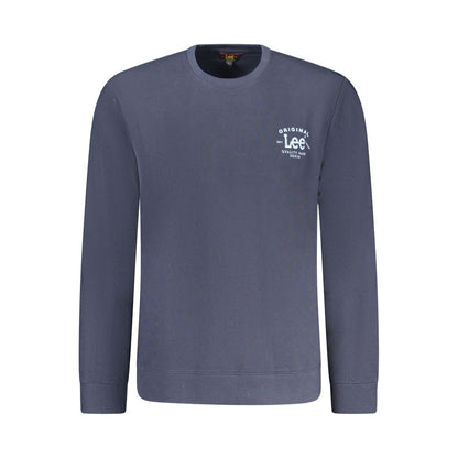 Lee Blue Cotton Sweatshirt
