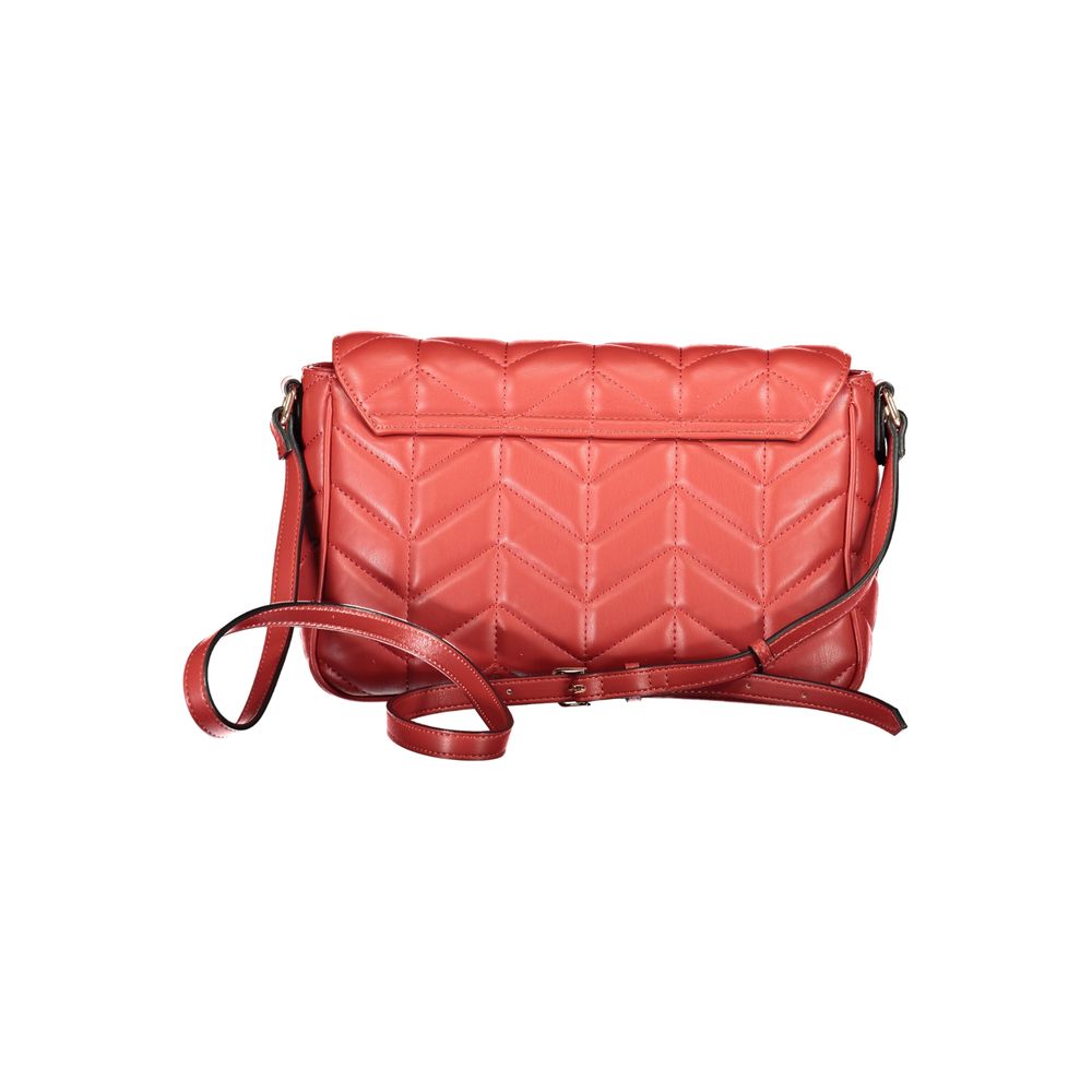 Mario Valentino Red Polyethylene Handbag