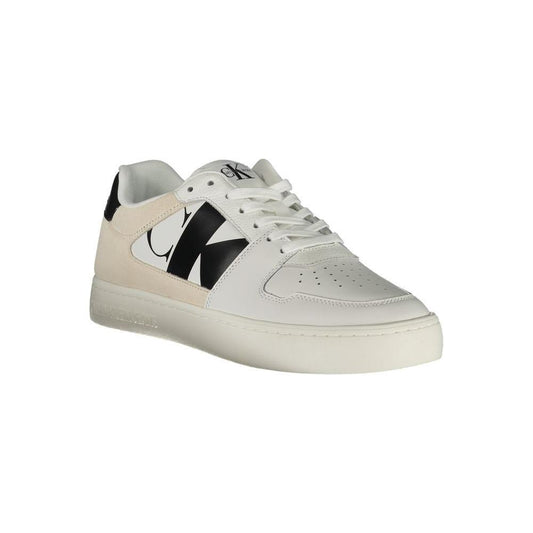 Calvin Klein White Polyester Sneaker CA-31463-EU40/US7