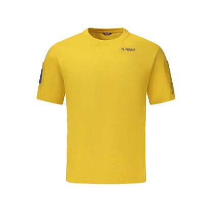 K-WAY Yellow Cotton T-Shirt
