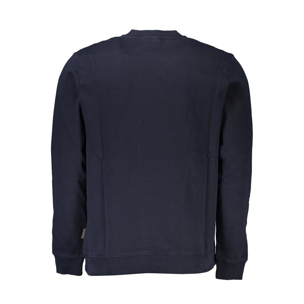 Napapijri Blue Cotton Sweatshirt