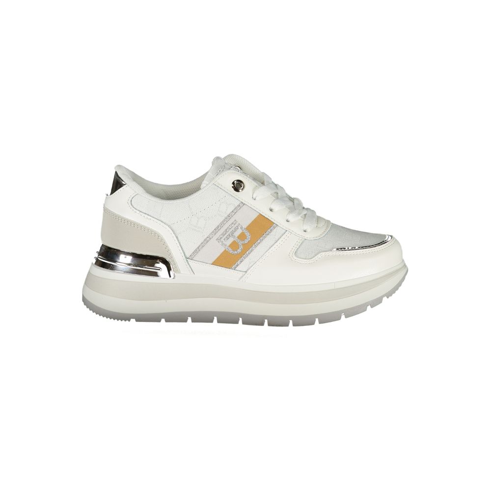 Laura Biagiotti White Polyester Sneaker