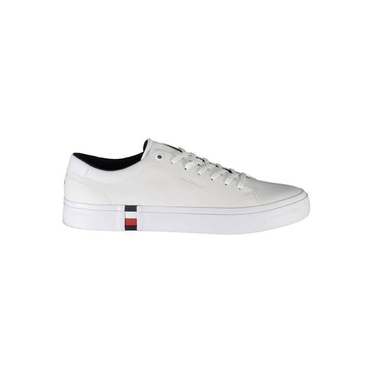 Tommy Hilfiger White Leather Men Sneaker TO-20180-EU40/US7