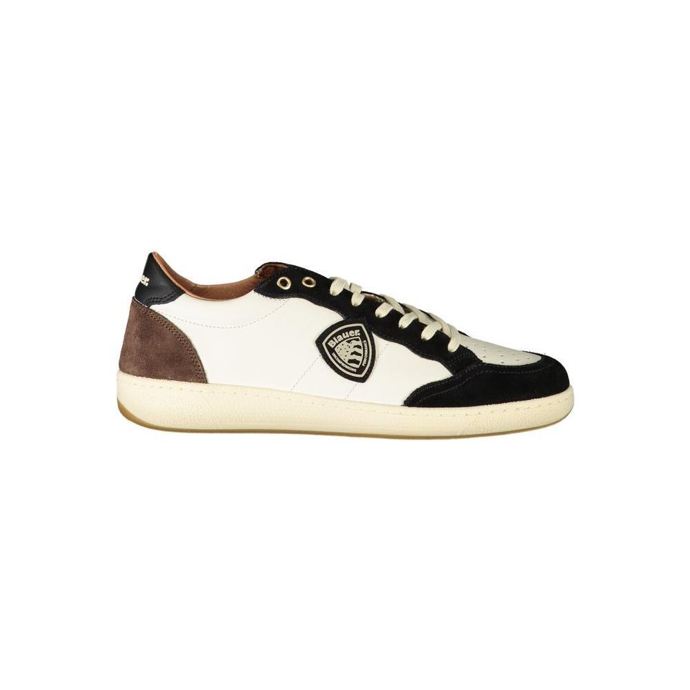 Blauer White Polyester Sneaker BL-31652-EU42/US9