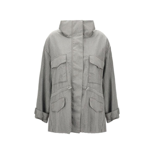 PINKO PINKO Fisherma parka Jacket PI-104598A2BWI53-XS 1728,72470364320,Clothing,Gray,Jackets & Coats - Women - Clothing,New with tags,PINKO,Women,Women - Clothing,XS