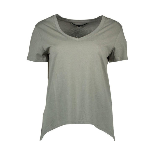 Silvian Heach Green Cotton Unisex T-Shirt