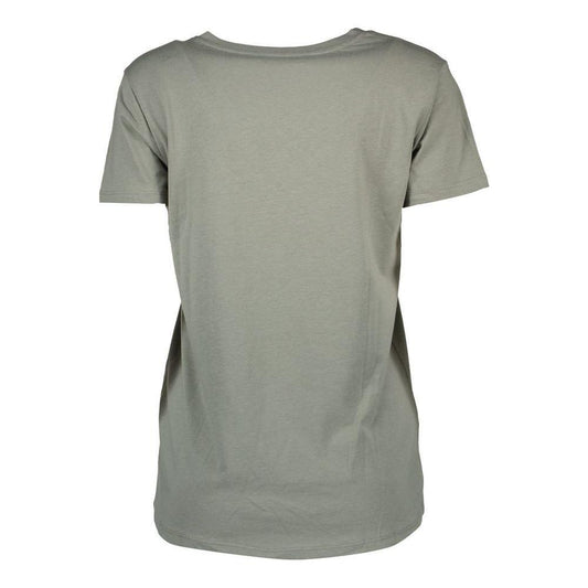 Silvian Heach Green Cotton Unisex T-Shirt
