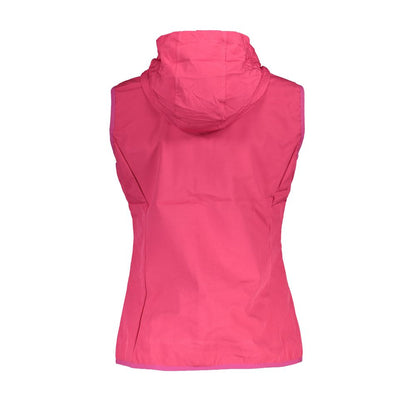 Scuola Nautica Pink Polyester Sleveless Jacket