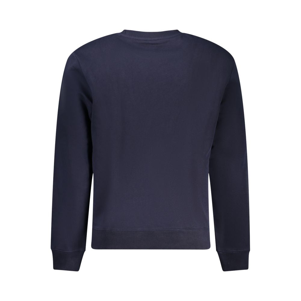 Napapijri Blue Cotton Men Sweater