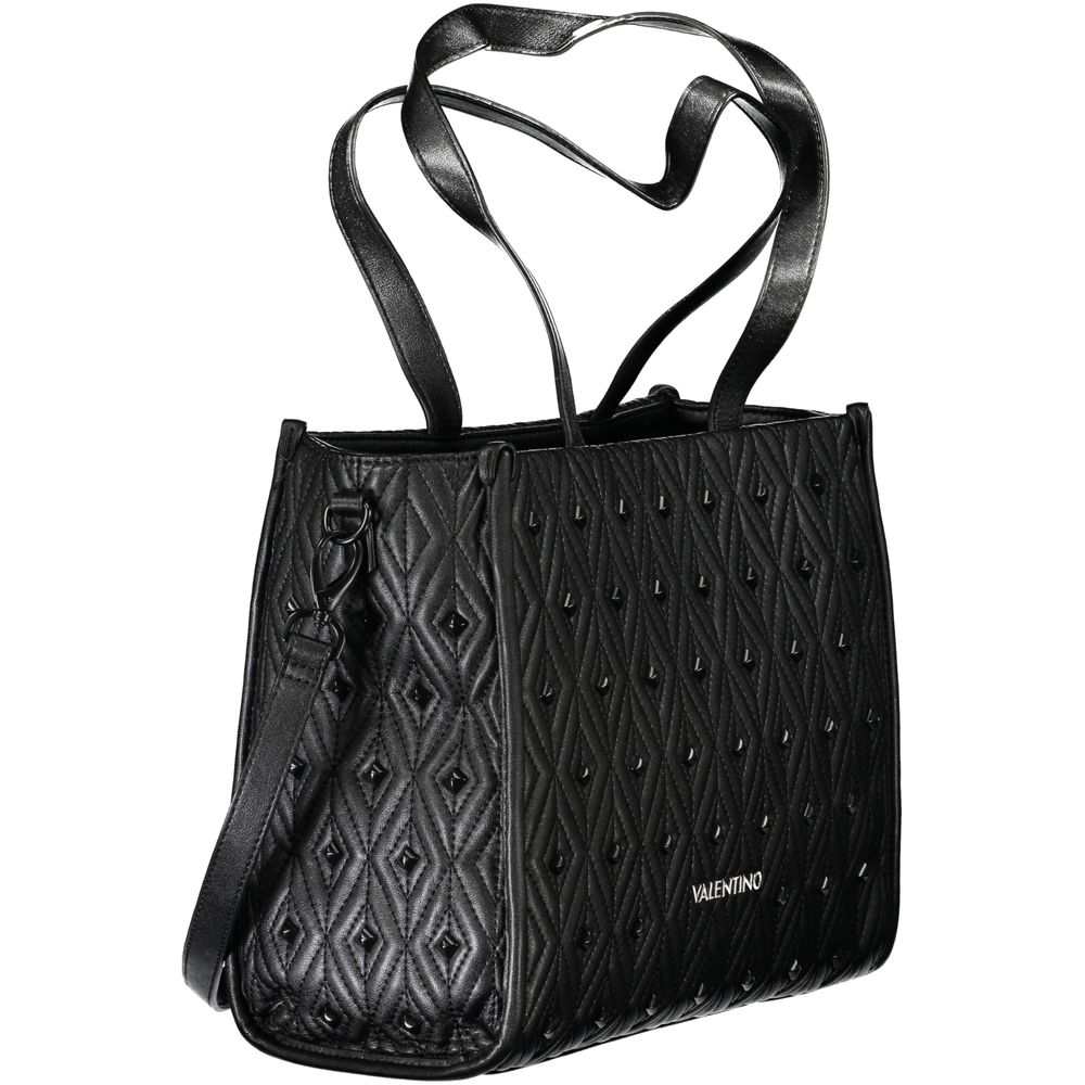 Mario Valentino Black Polyethylene Women Handbag