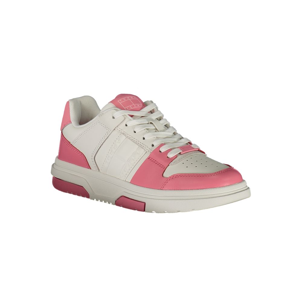 Tommy Hilfiger Pink Polyester Sneaker