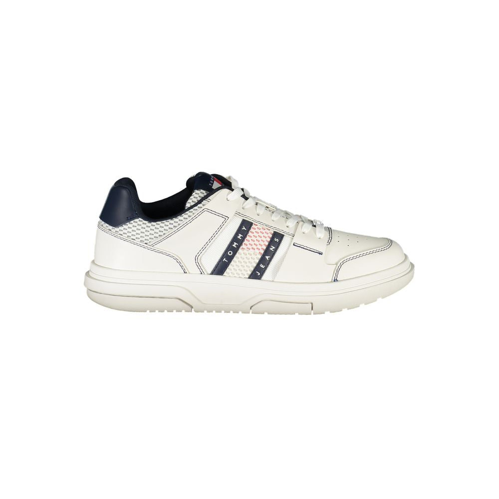 Tommy Hilfiger Blue Leather Men Sneaker