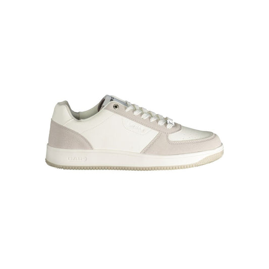 Gas White Polyester Men Sneaker GA-38569-EU42/US9