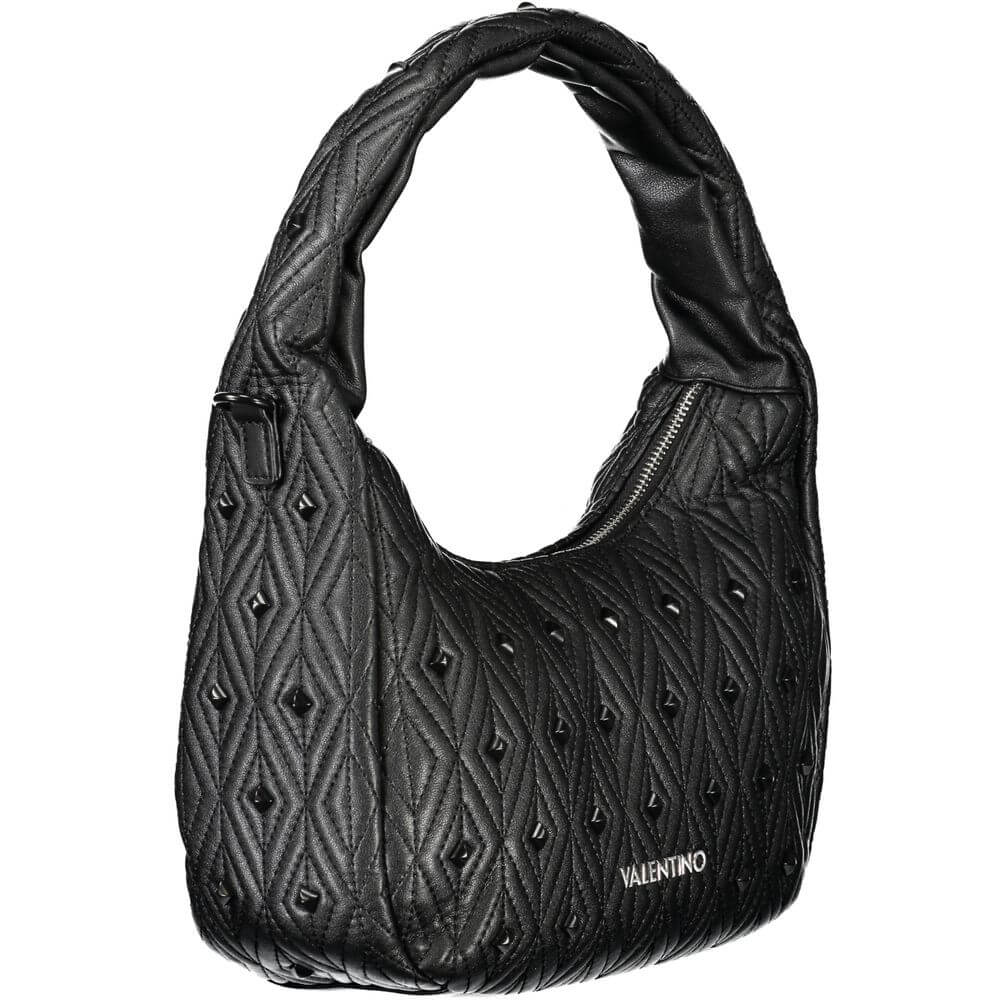 Front view with bag zipped and handles upright.