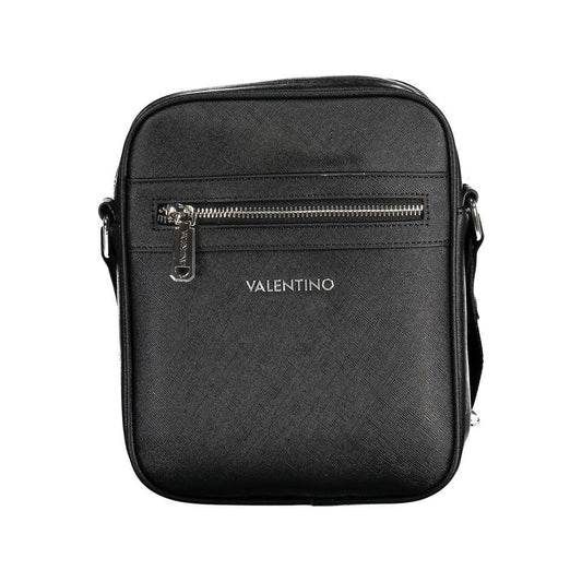 Mario Valentino Black Polyethylene Shoulder Bag