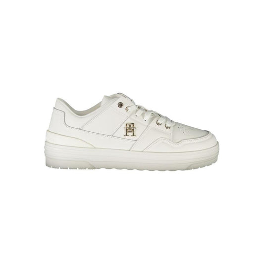 Tommy Hilfiger White Leather Women Sneaker TO-26825-EU36/US6