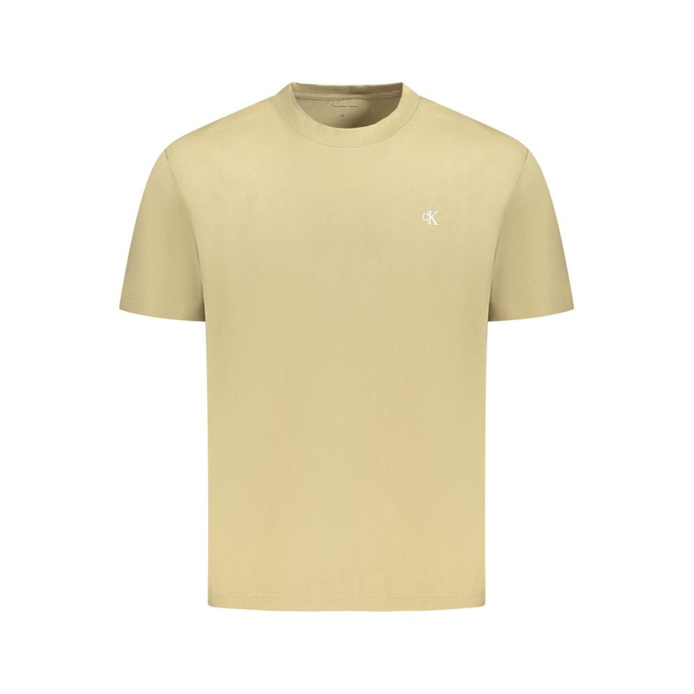 Calvin Klein Green Cotton T-Shirt CA-35636-XL
