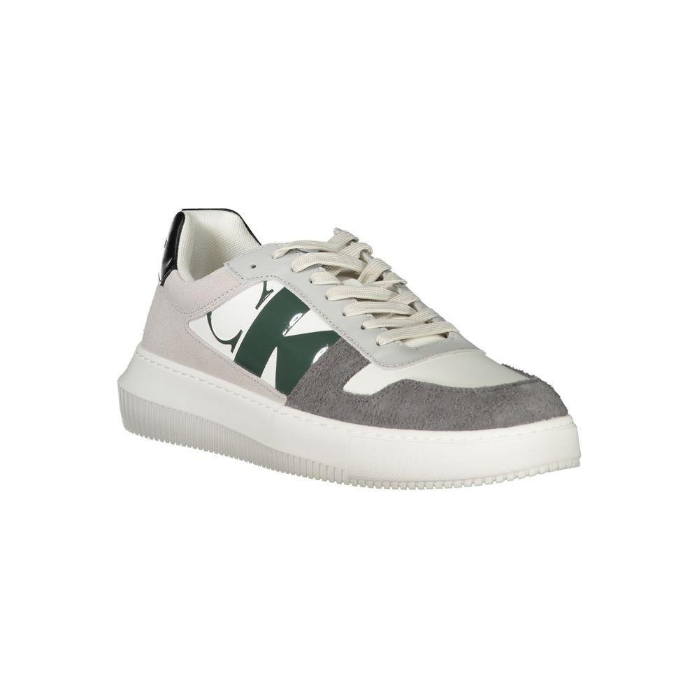 Calvin Klein White Polyethylene Men Sneaker CA-33700-EU40/US7