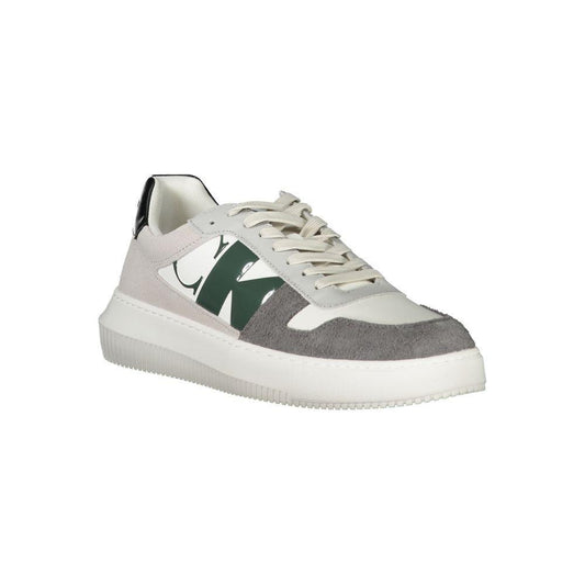 Calvin Klein White Polyethylene Men Sneaker CA-33700-EU40/US7