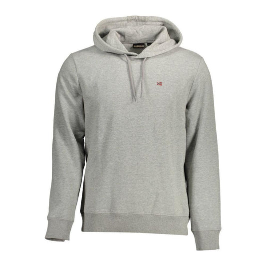 Napapijri Brown Cotton Men Sweater NA-36791-S