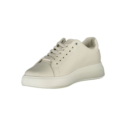 Calvin Klein Beige Polyester Sneaker