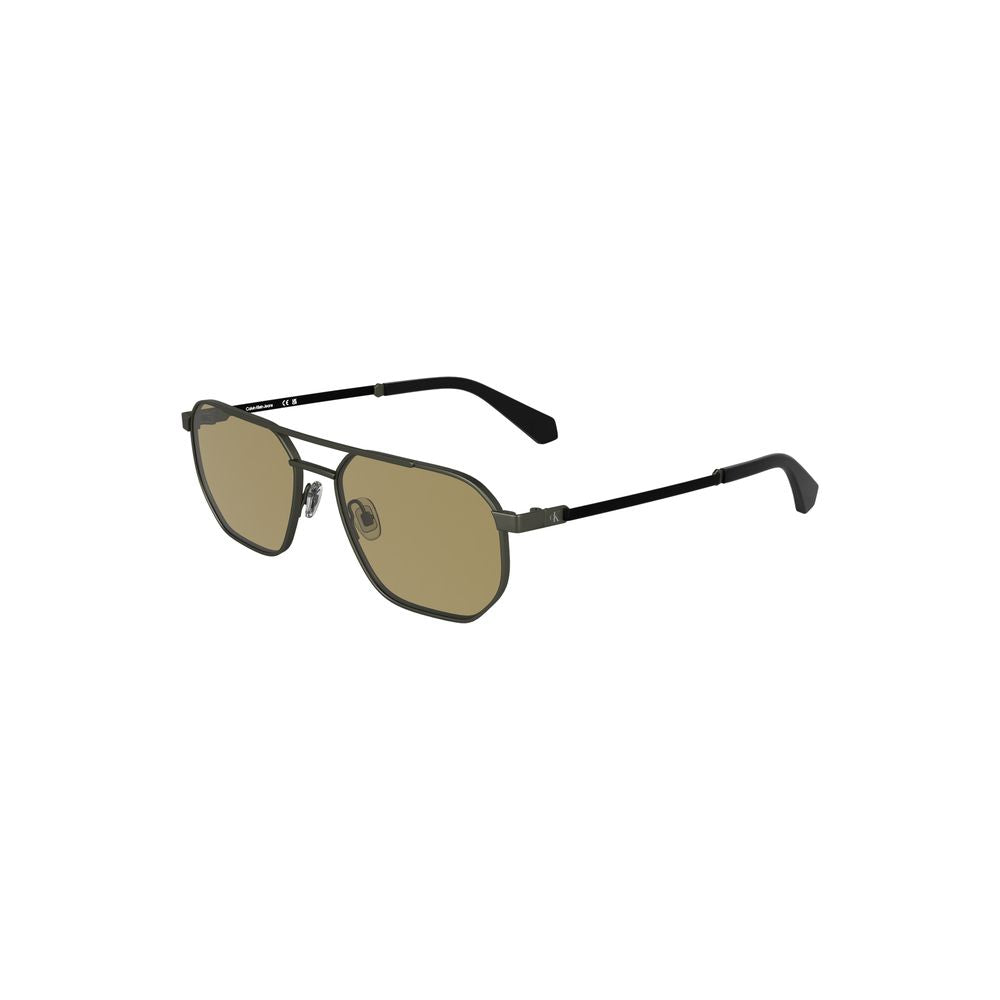 Calvin Klein Bronze Metal Sunglass