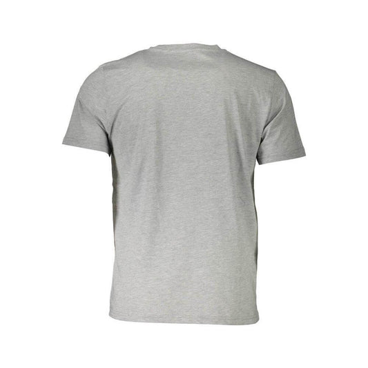 North Sails Brown Cotton Men T-Shirt NO-37535-M