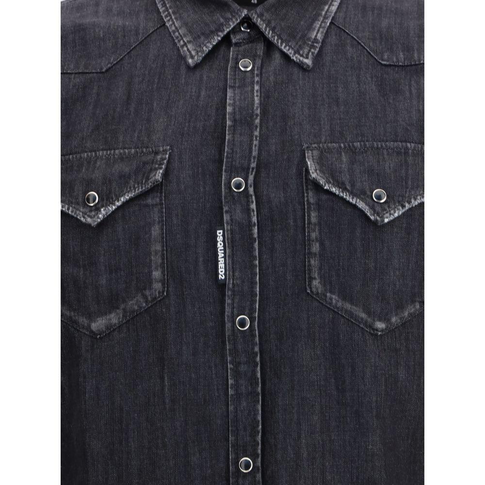 Dsquared² Classic Western Shirt DS-S74DM0936S30826900-IT46 | S