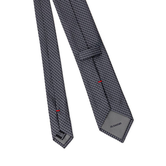 Jil Sander Gray Silk Ties & Bowty JISA-9103662